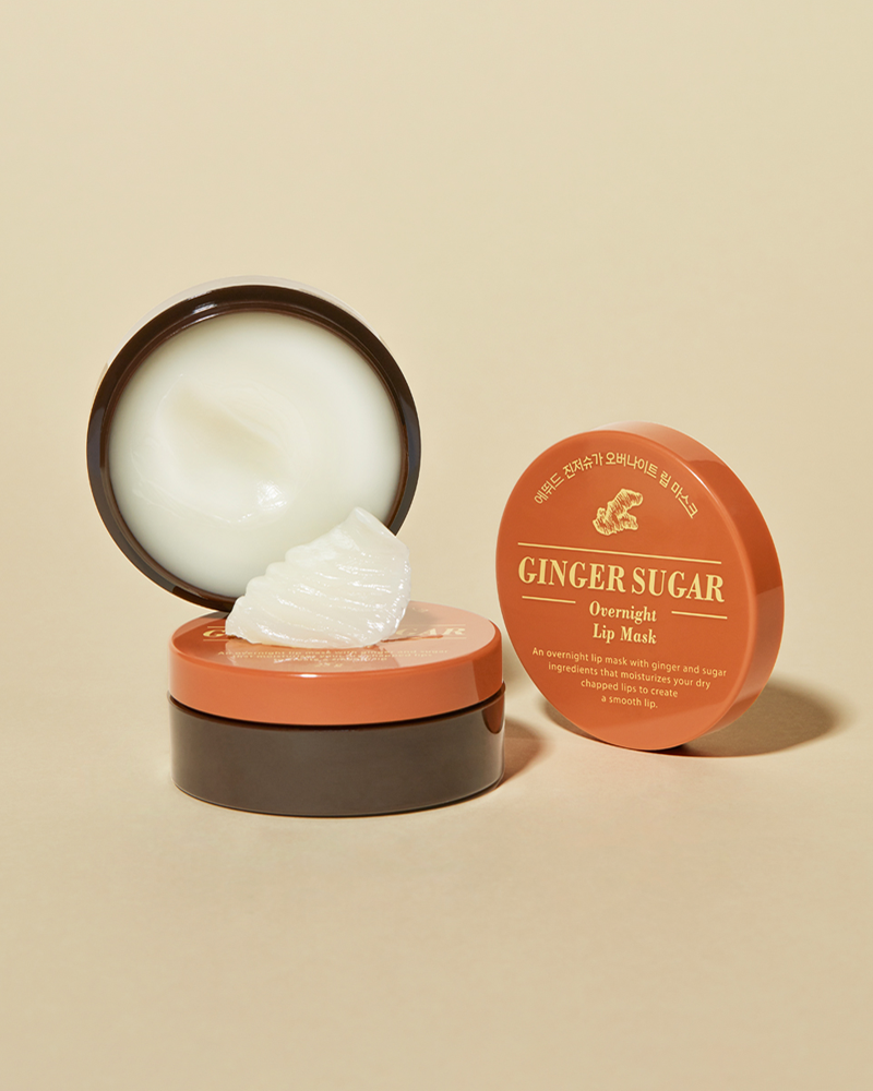 Etude Ginger Sugar Overnight Lip Mask - Hydrating & Repairing Lip Treatment for Dry, Chapped Lips | Perfect for Nighttime Care & Winter Lip Protection