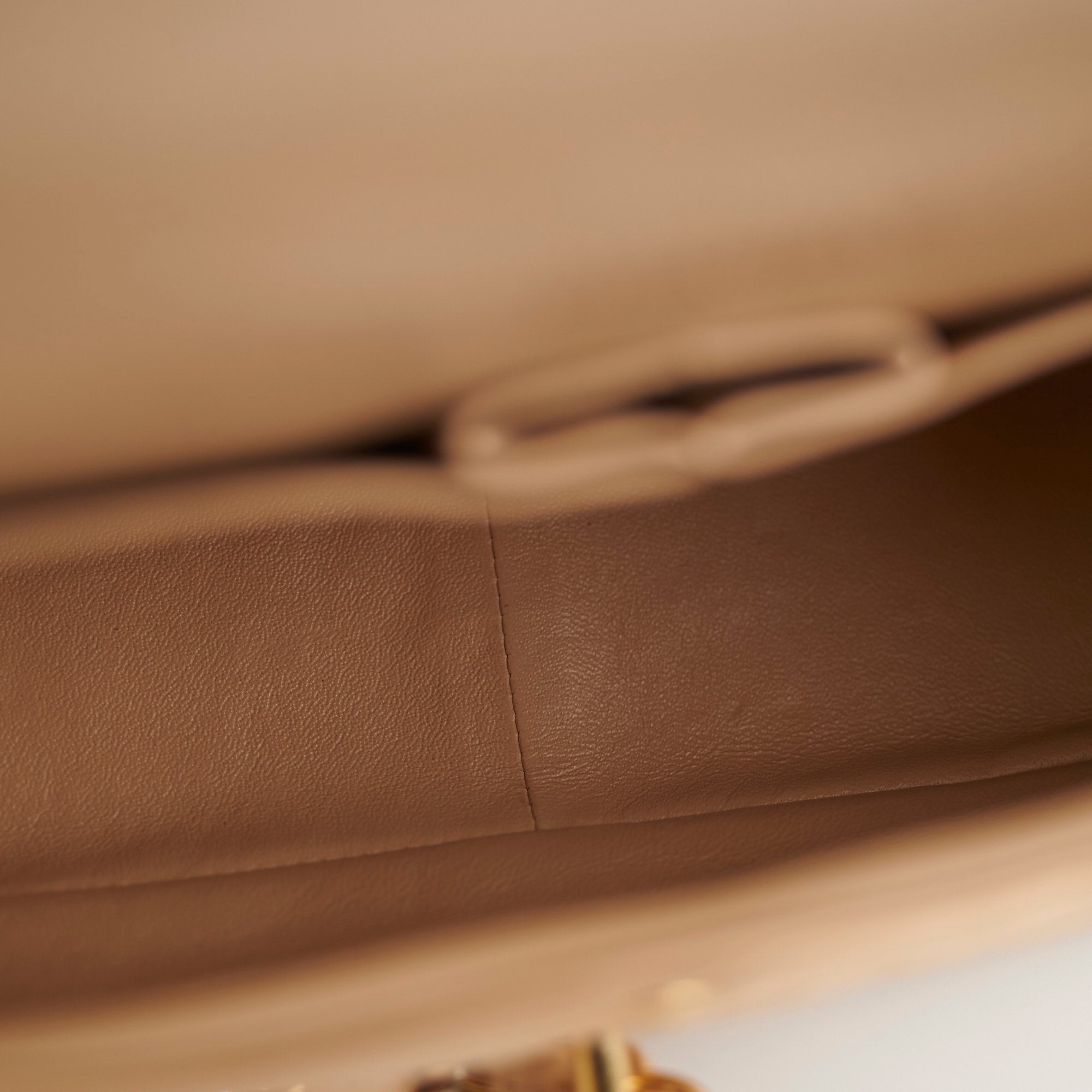 Chanel Classic Flap Jumbo Bag in Caviar Leather Beige - Luxury Designer Handbag for Women, Perfect for Work, Evening Events & Everyday Use