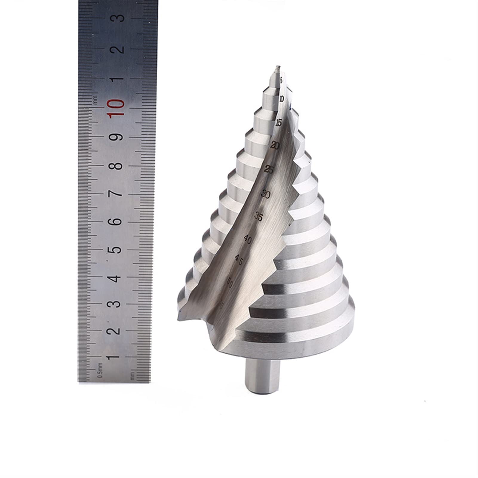 HSS Step Drill Bit 4-32mm & 6-60mm - High Speed Steel Spiral Groove Cone Drill Bit for Wood, Metal, Plastic - Round Shank Power Tool Accessories - Perfect for DIY Projects, Home Repairs, and Professional Construction Work