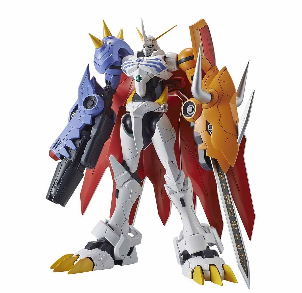 Figure-rise Standard Digimon Adventure Omegamon (Omnimon) Amplified Model Kit - Buildable Action Figure for Collectors & Anime Fans | Perfect for Display, Gifts & Cosplay Props