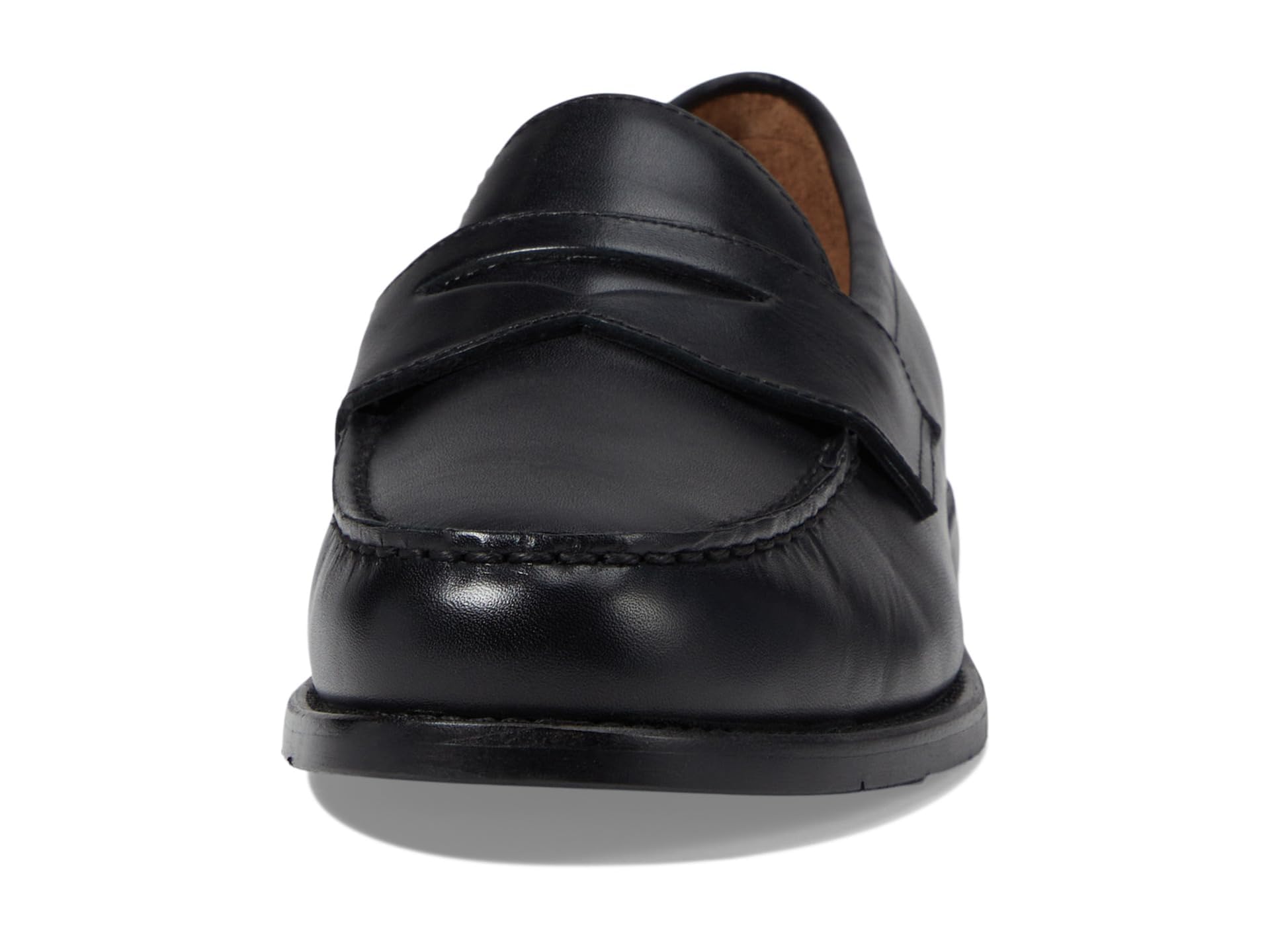 POLO RALPH LAUREN Men's Alston Genuine Leather Penny Loafers - Classic Comfortable Slip-On Dress Shoes for Business, Office & Casual Wear