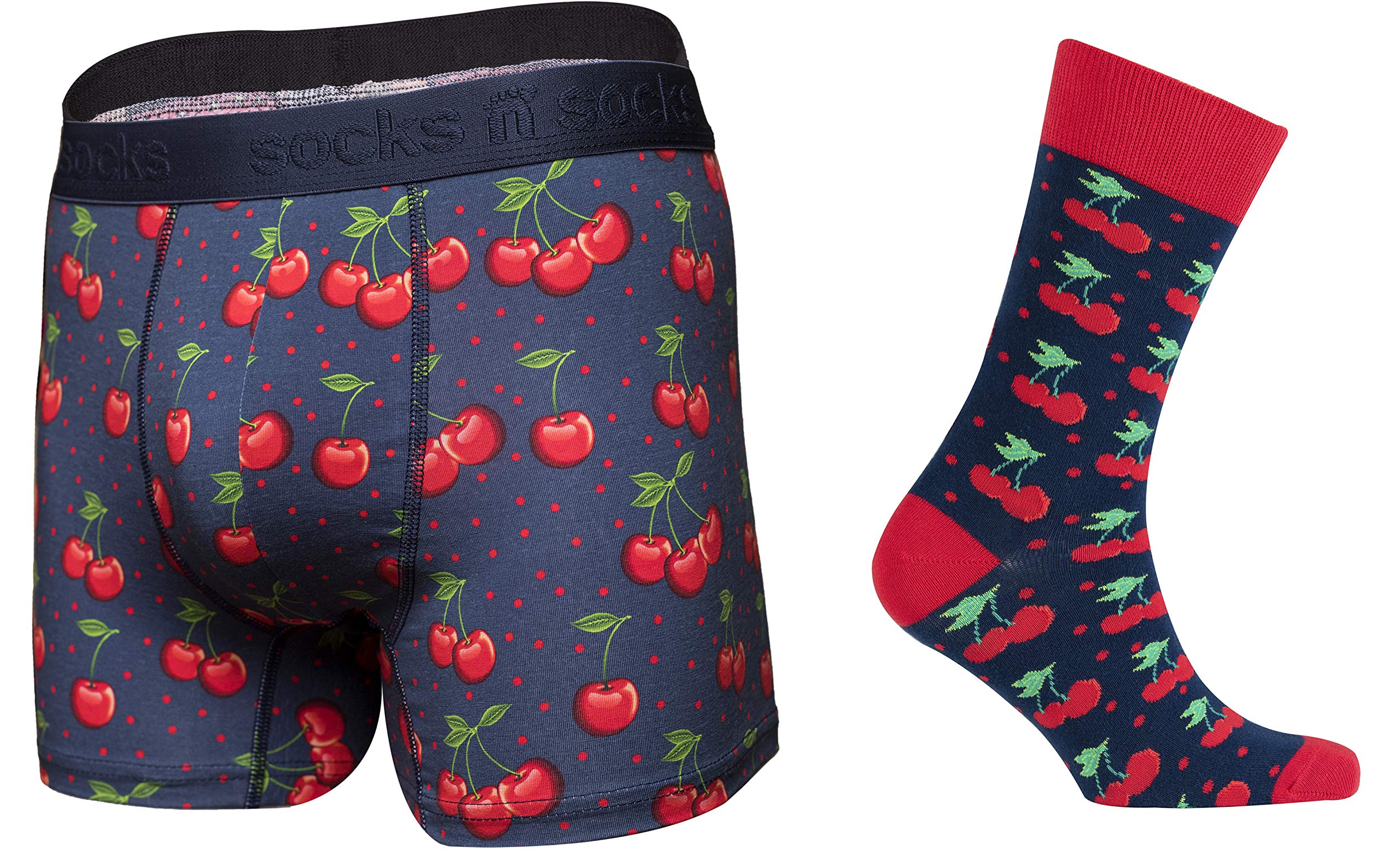 Premium Men's Boxer Briefs - Ultra Soft & Comfortable Underwear with Breathable Fabric - Perfect for Everyday Wear, Workout & Travel - Includes Gift Box & Socks