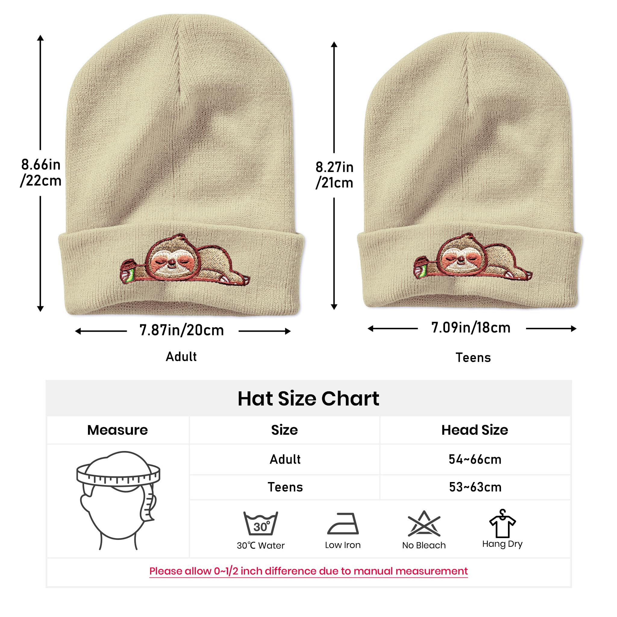 Stylish Yellow Duck Embroidered Beanie Hat for Men & Women - Funny Graphic Knit Winter Skull Cap - Perfect Gift for Duck Lovers - Great for Cold Weather, Outdoor Activities, and Casual Fashion