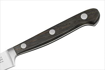 Premium Carl Mertens Country Steak Knife Set - 4.5 Inch High-Carbon Stainless Steel Blades for Perfect Steak Cutting - Ideal for BBQ, Dinner Parties & Fine Dining Experience