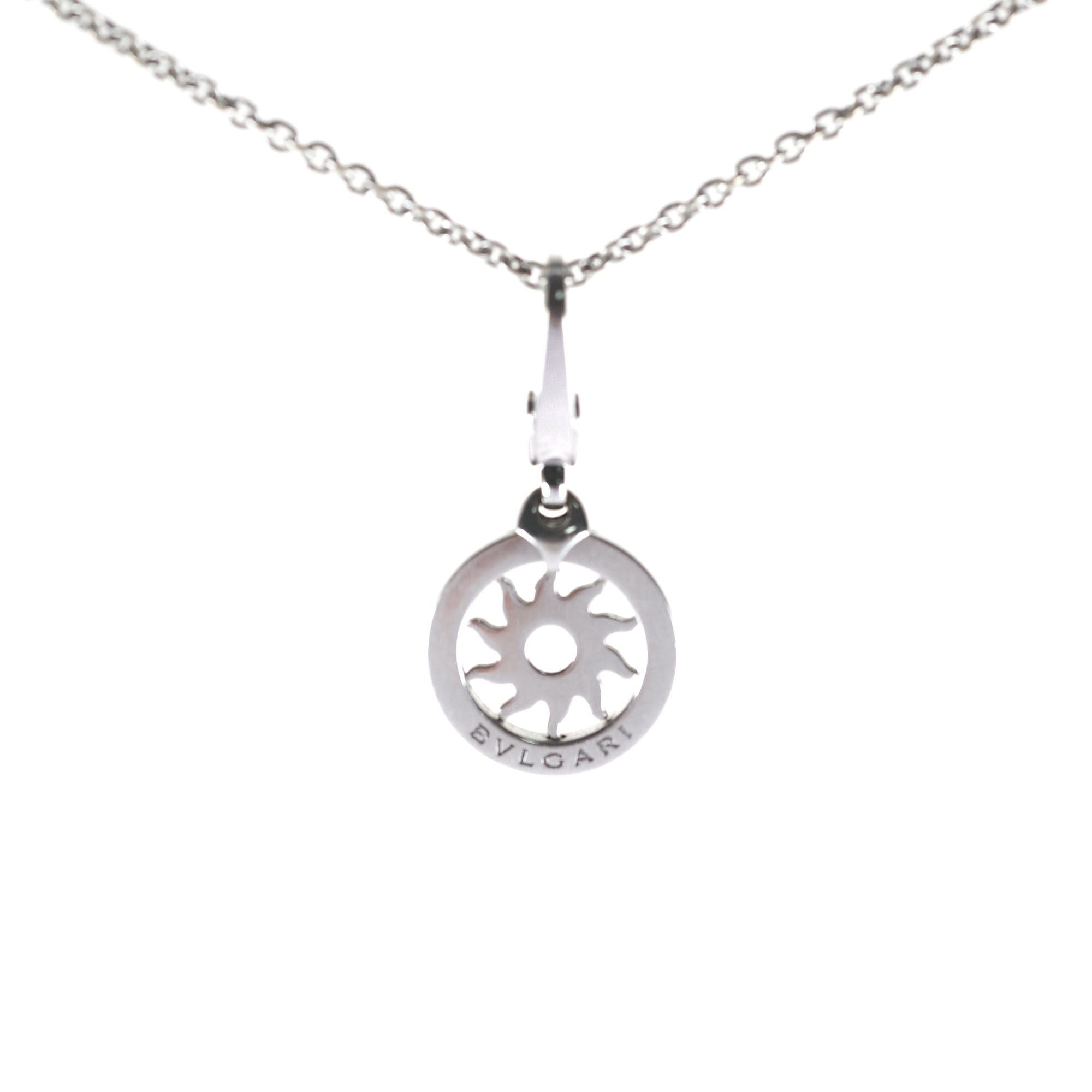 Bvlgari Todon Sun Pendant Necklace - 18K Gold Luxury Jewelry for Women, Elegant Sun Charm Necklace - Perfect for Gifts, Parties & Everyday Wear