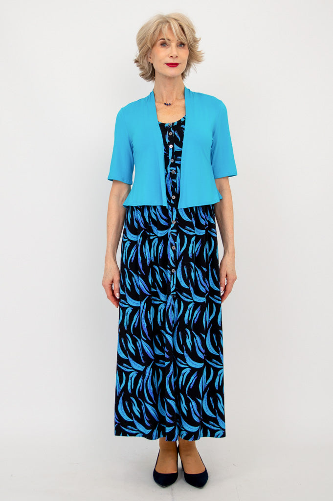 Liane N/S Dress - Stylish Cubana Bamboo Dress for Women | Perfect for Summer, Beach, and Casual Outings