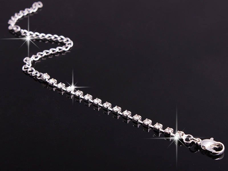 Hao Yue Bridal Jewelry Set - 4 Piece Crystal Wedding Jewelry Collection for Brides, Bridesmaids & Special Occasions | Elegant Matching Necklace, Earrings, Bracelet & Hair Accessories