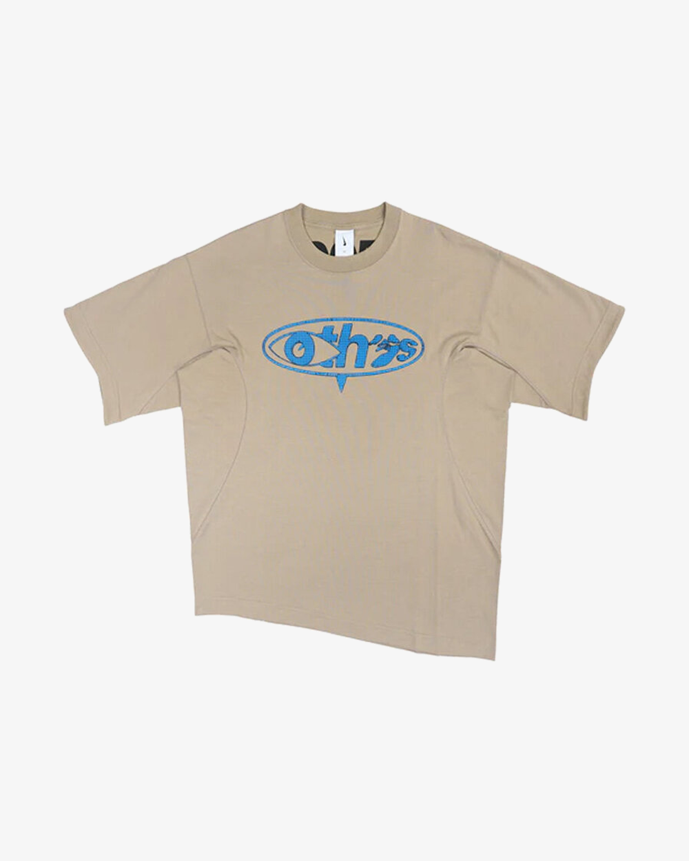Nike x Off-White Beige T-Shirt 005 | Limited Edition Streetwear Tee for Men | Perfect for Casual Wear, Street Style & Sneaker Pairing
