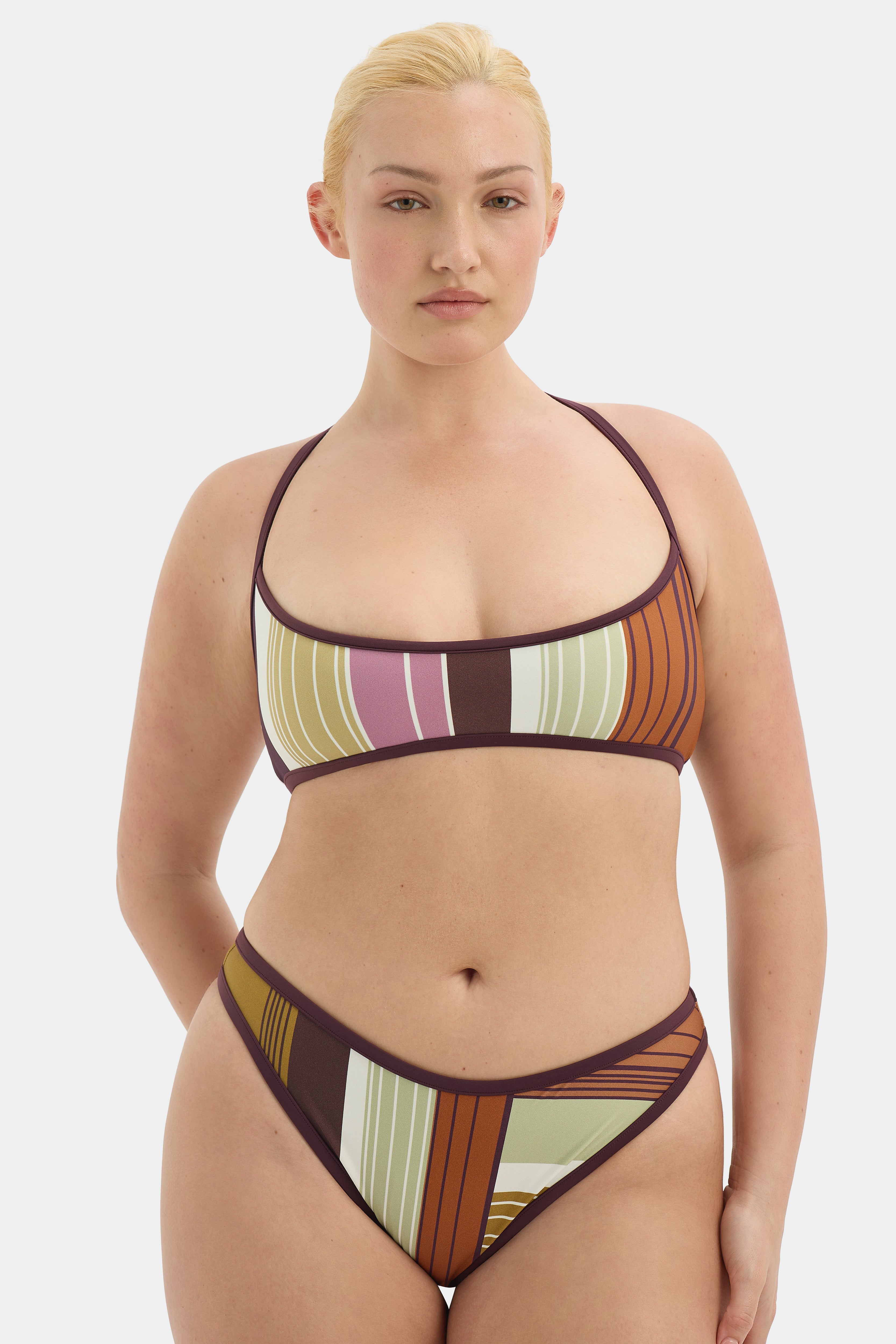 Fontana Brief Elisa Stripe - Stylish Women's Underwear for Everyday Comfort | Perfect for Work, Travel & Relaxation