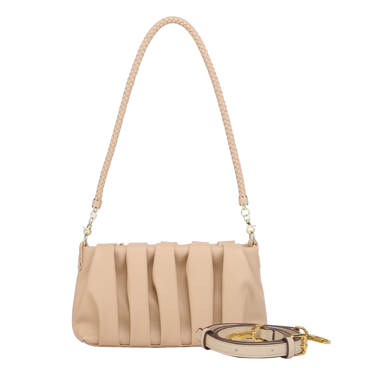 Quilted Crossbody Bags for Women - Small Shoulder Purse, Satchel Handbag, Dumpling Pouch - Perfect for Travel, Shopping & Everyday Use