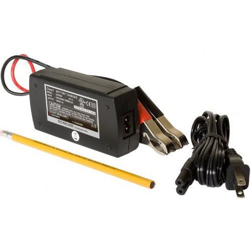 Schauer 24V 2A Automatic Battery Charger for Cars, Motorcycles, ATVs & Marine - Fast Charging & Maintenance Mode - Perfect for Home, Garage & Outdoor Use