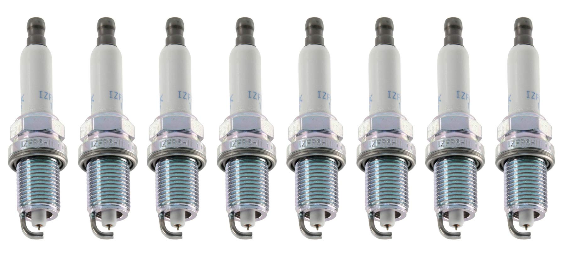 NGK Double Platinum Spark Plugs - Set of 8 Compatible with BMW N62 Engine | High Performance Ignition for Smooth Acceleration & Fuel Efficiency