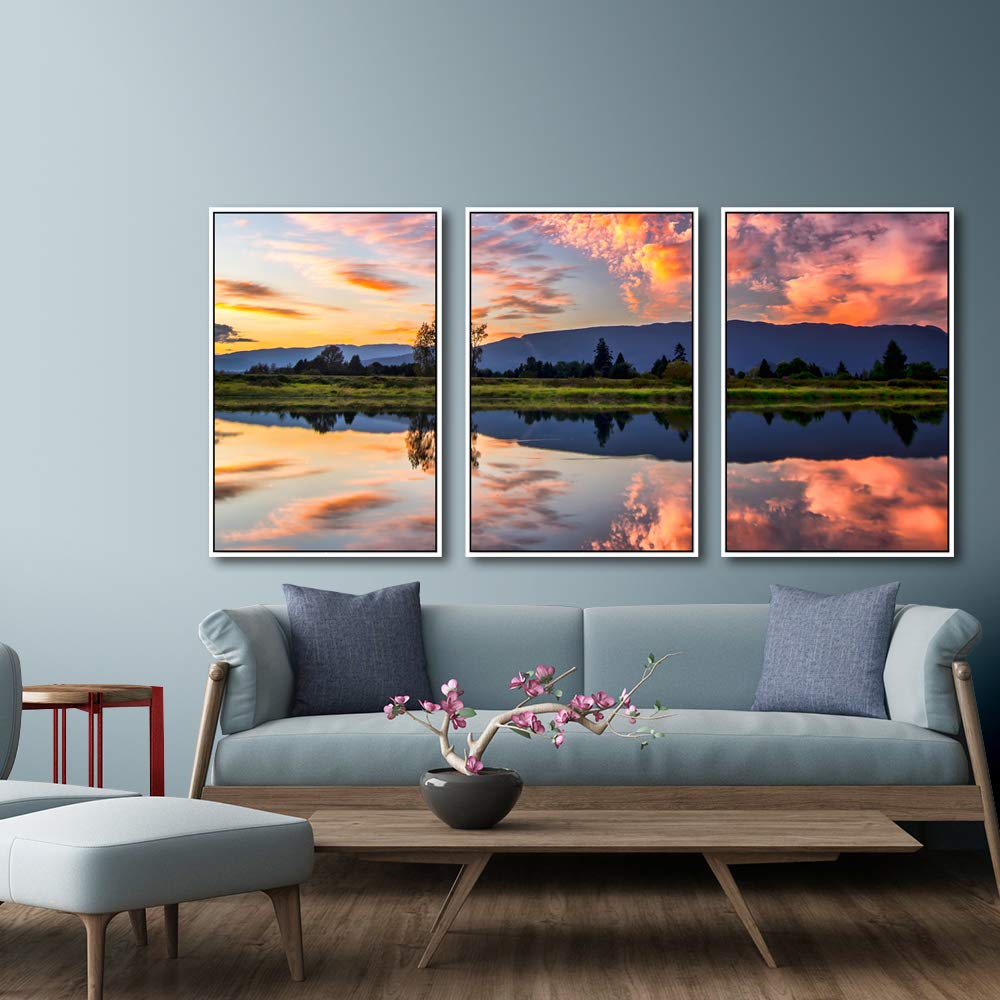IDEA4WALL Framed Canvas Wall Art - 16