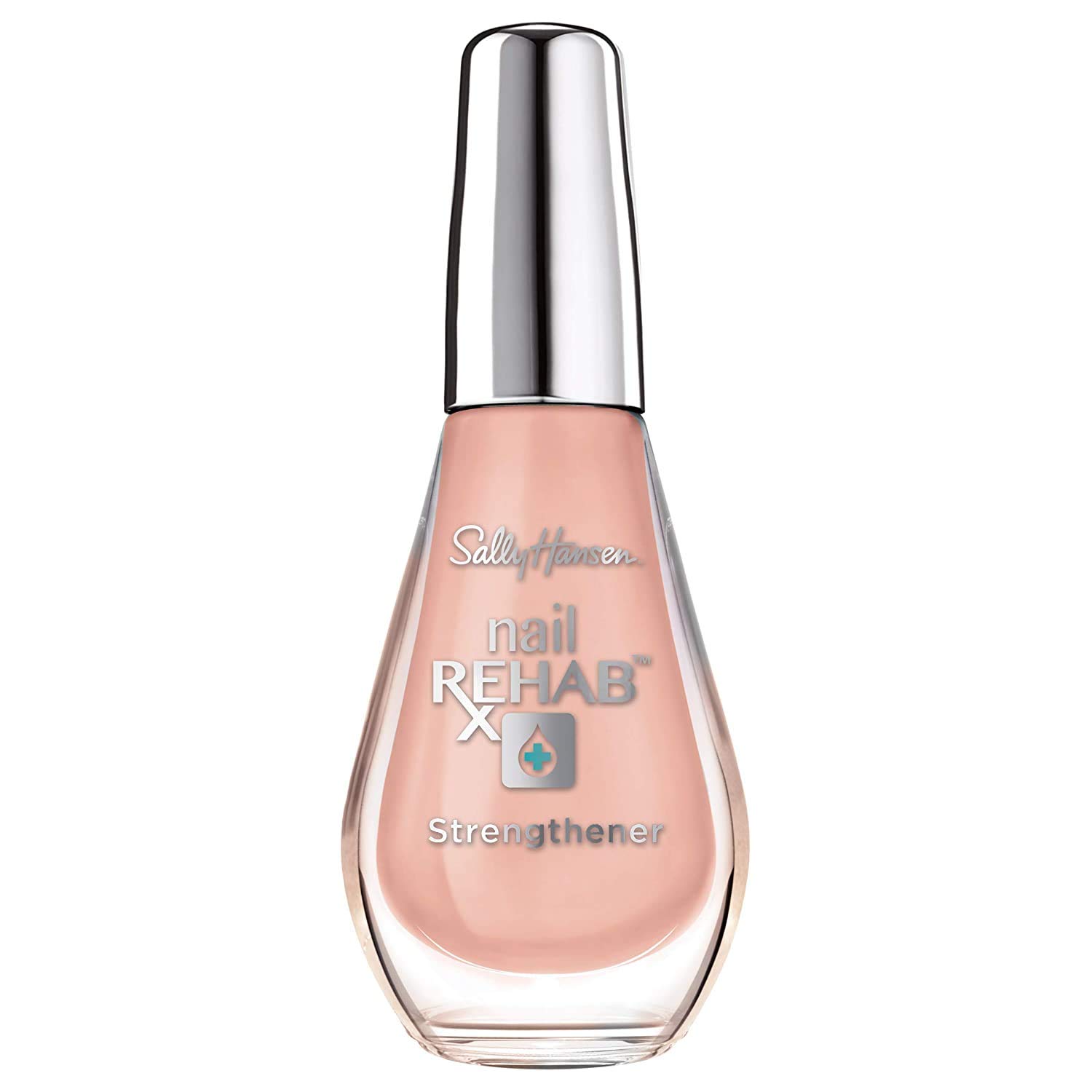 Sally Hansen Nail Rehab Treatment - Strengthening & Repairing Nail Care Solution (0.45 oz, Pack of 2) | Perfect for Damaged, Weak & Brittle Nails - At Home Salon Quality Manicure & Nail Growth Treatment