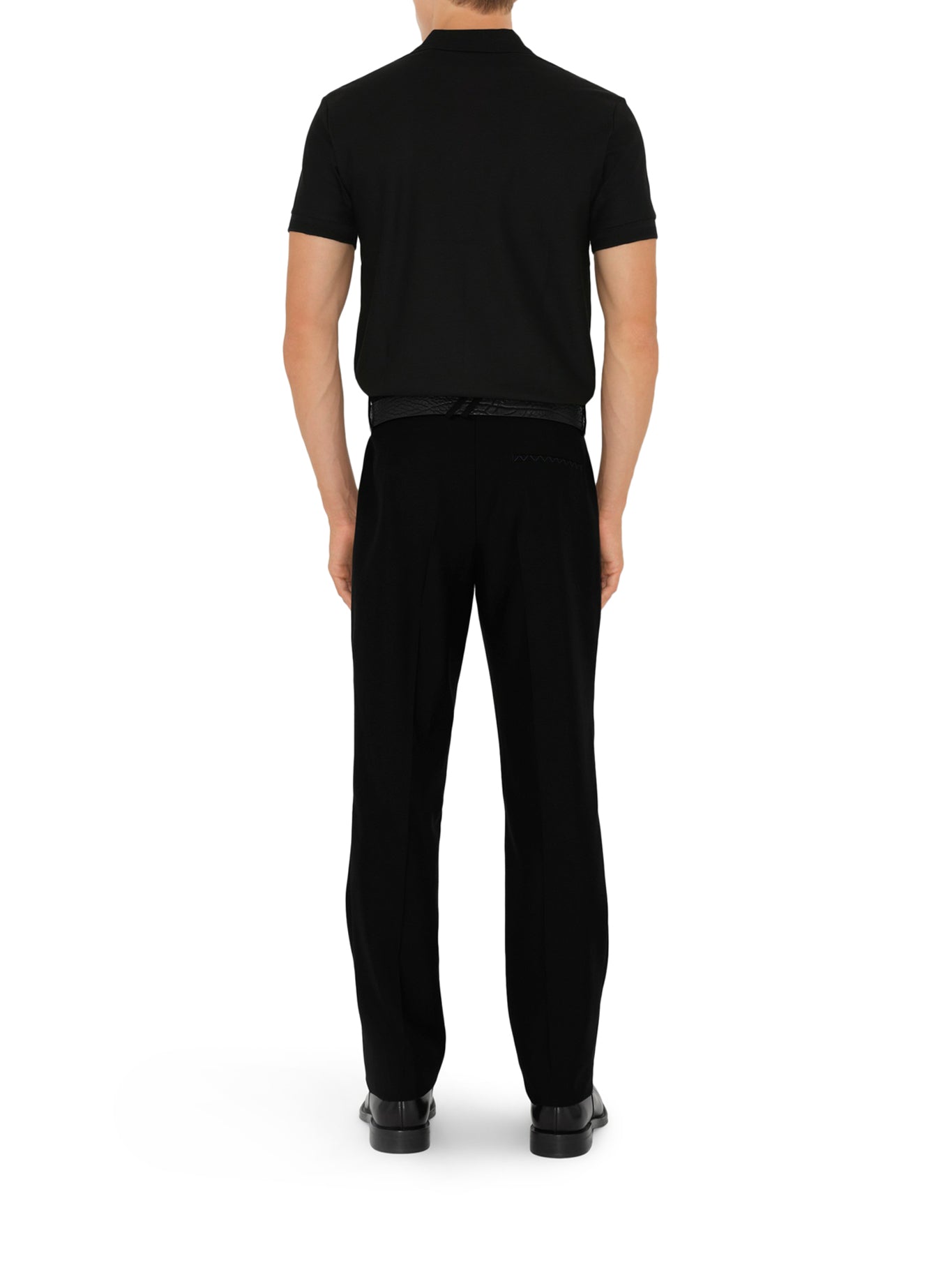 Burberry Cotton Polo Shirt for Men - Classic Black Casual Wear (Style 8096425 A1189Black) | Perfect for Office, Golf & Everyday Outfits