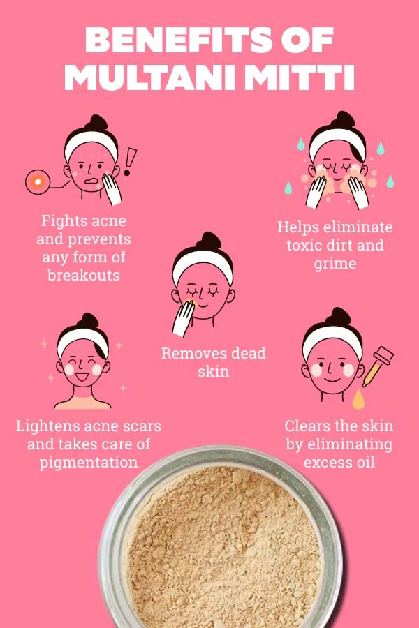ASGTRADE 100% Natural Multani Mitti Powder for Face, Skin & Hair Care | Fuller's Earth Clay, Bentonite Clay Mask (200g) - Deep Cleansing, Acne Treatment & Glowing Skin Solution