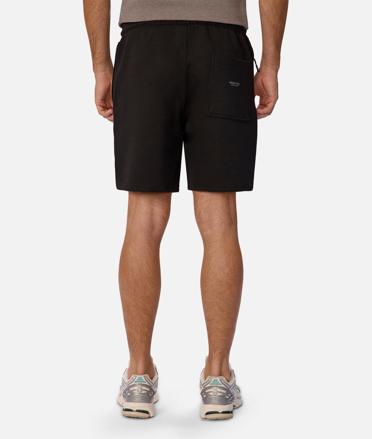 The Tech Track Short - Obsidian Black | Lightweight & Breathable Running Shorts for Men | Perfect for Gym, Jogging & Outdoor Activities
