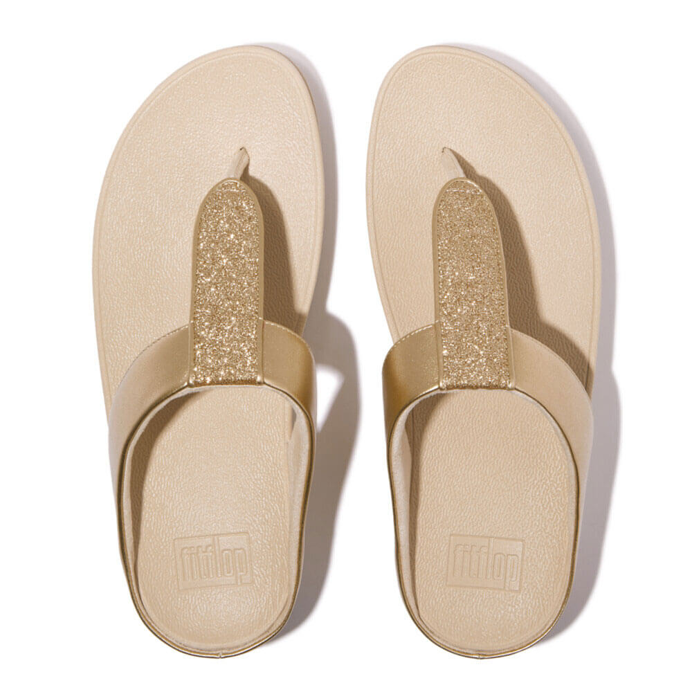 FitFlop Fino Glitterdust Metallic Sandals for Women | Comfortable Platform Sandals with Arch Support | Perfect for Beach, Vacation & Summer Outfits
