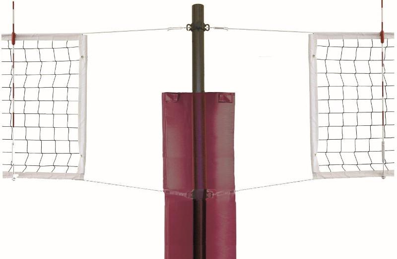 First Team Stellar Complete Recreational Volleyball Net System - Portable Outdoor/Indoor Volleyball Set for Backyard, Beach & Gym Play