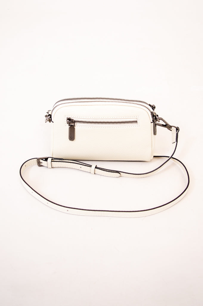 Emma Bag 88160 - Premium White Leather Handbag for Women | Stylish Crossbody Purse for Work, Travel & Everyday Use