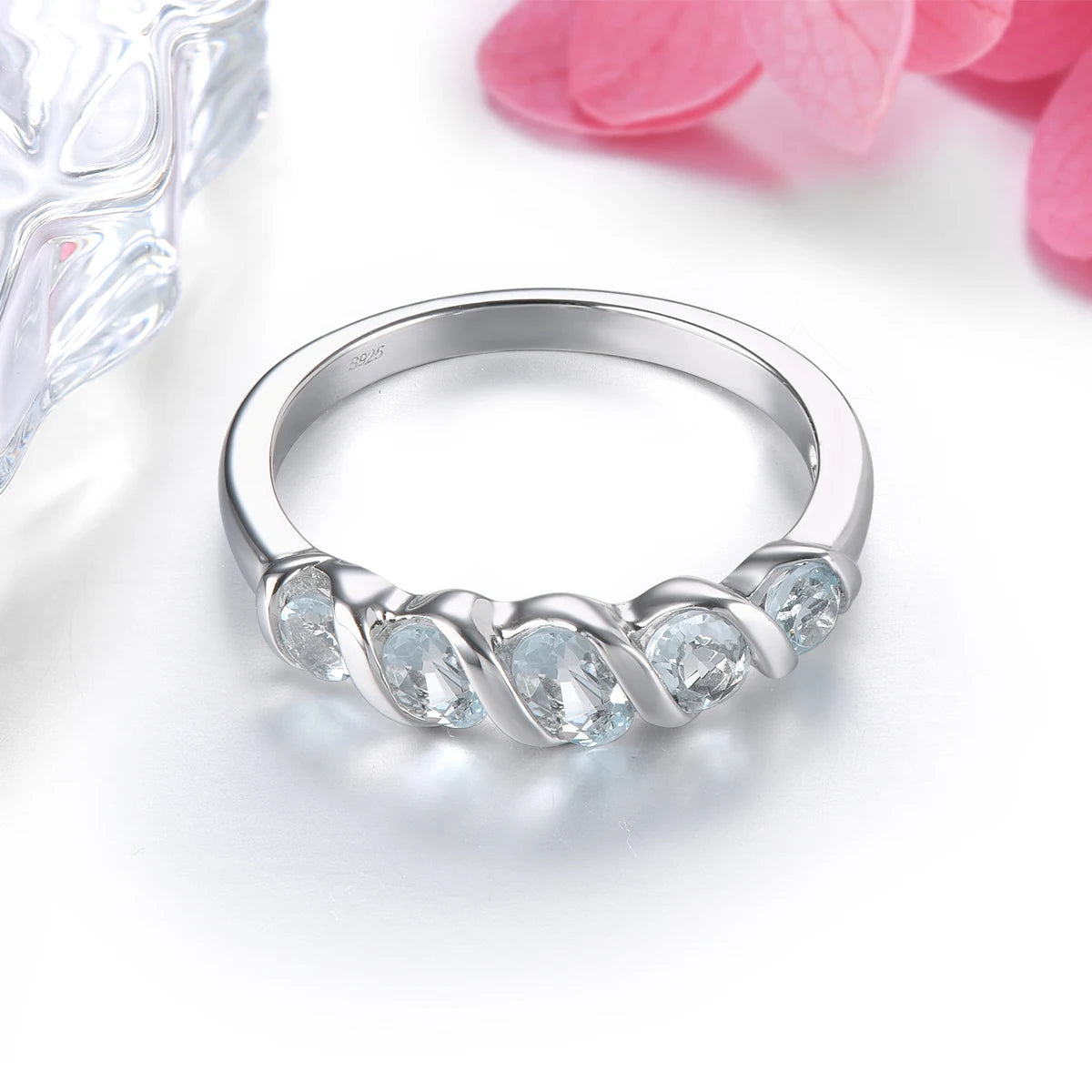 Deep Affection Ring - Elegant Sterling Silver Promise Ring for Women, Romantic Gift for Her - Perfect for Anniversaries, Engagements & Special Occasions