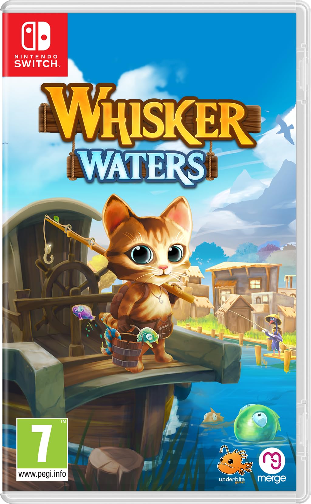 Whisker Waters - Fun Cat Adventure Game for Nintendo Switch - Perfect for Family Game Night & Pet Lovers