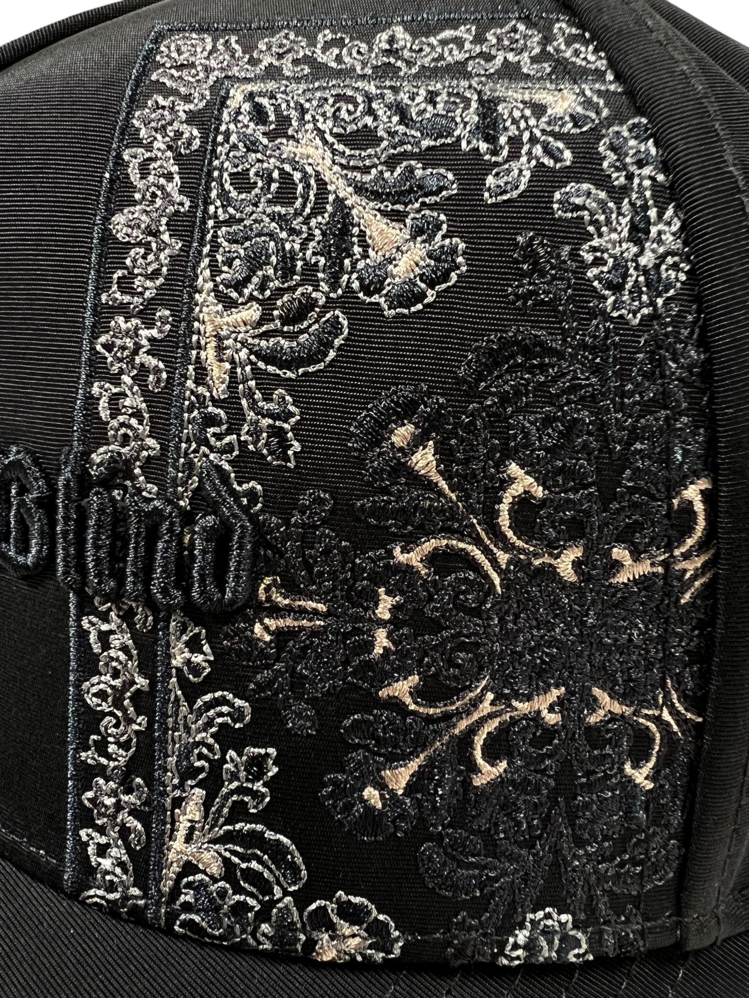 OTB C1530 Tabriz Trucker Cap - Black Adjustable Snapback Hat for Men & Women | Perfect for Outdoor Activities, Sports, and Casual Wear