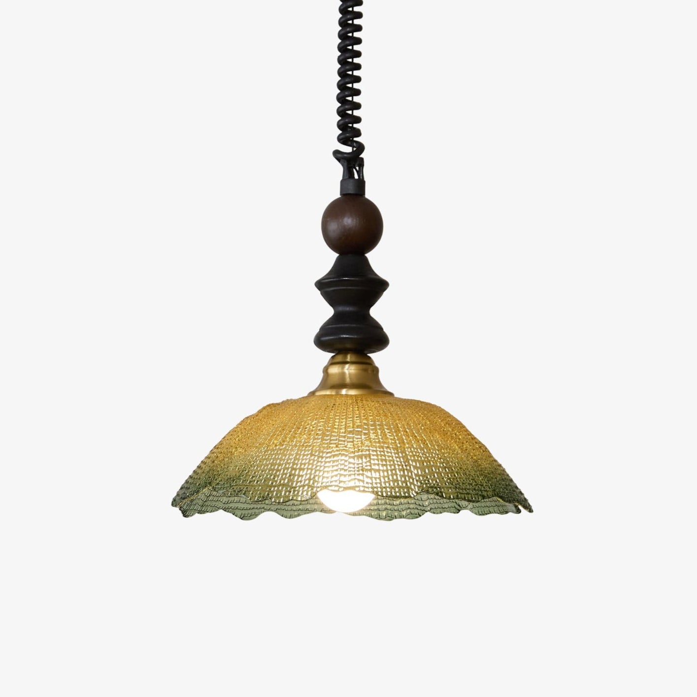 Monet Pendant Lamp - Modern Glass Ceiling Light Fixture for Dining Room, Kitchen & Living Room | Elegant Hanging Chandelier for Home Decor