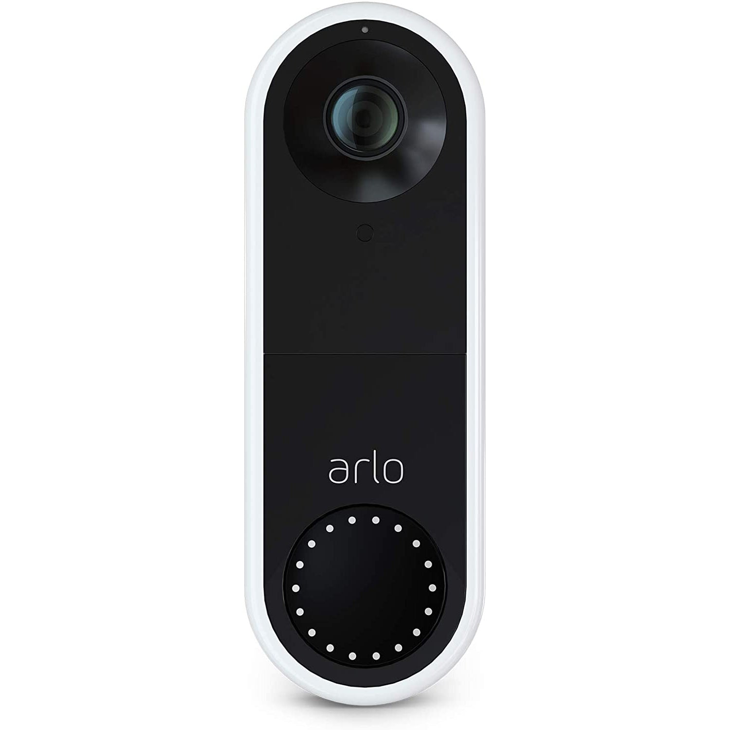 Arlo AVD1001W100NAS Smart Video Doorbell with HD Camera, Motion Detection & Night Vision - Secure Your Home with 2-Way Audio & Weatherproof Design for Front Door Monitoring