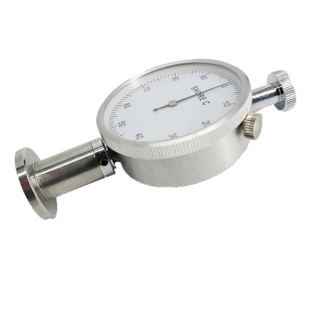 LX-C Shore Hardness Tester 0-100HC (HW) - Digital Rubber & Foam Durometer for Testing Sponge, Shoe Materials, Porous & Low Hardness Materials - Ideal for Quality Control in Manufacturing & Laboratories