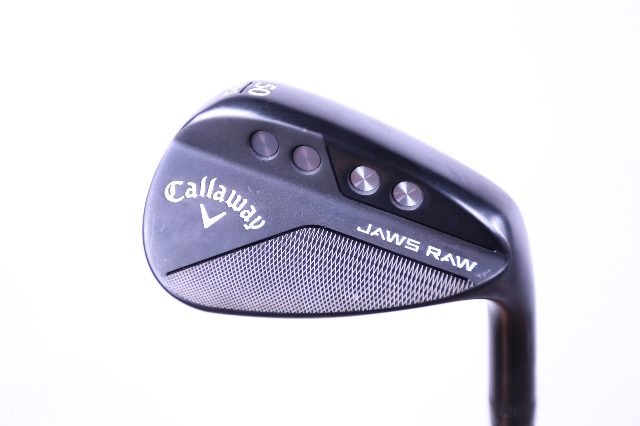 Used Callaway JAWS Raw Black Plasma Gap Wedge 50° - Right Handed Wedge Flex Golf Club for Short Game & Approach Shots