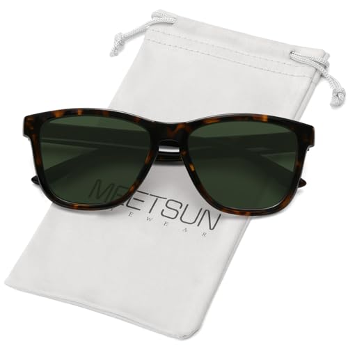 Tortoise Frame / Green Lens