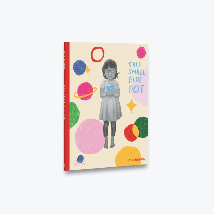 This Small Blue Dot - Minimalist Wall Art Decor for Home & Office | Perfect for Living Room, Bedroom, or Workspace