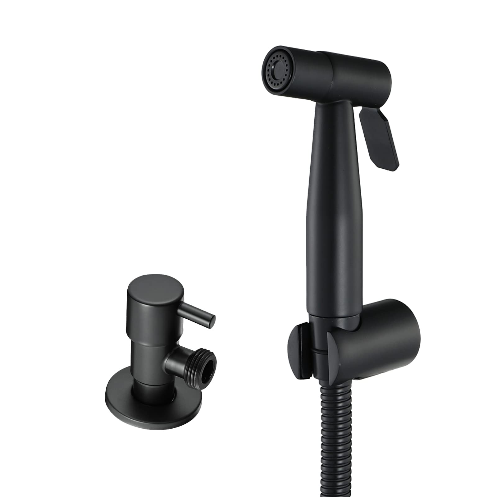 Stainless Steel Handheld Bidet Sprayer for Toilet - Hot & Cold Water Portable Shower Head with Rust Proof Design - Perfect for Personal Hygiene, Baby Care, and Pet Cleaning