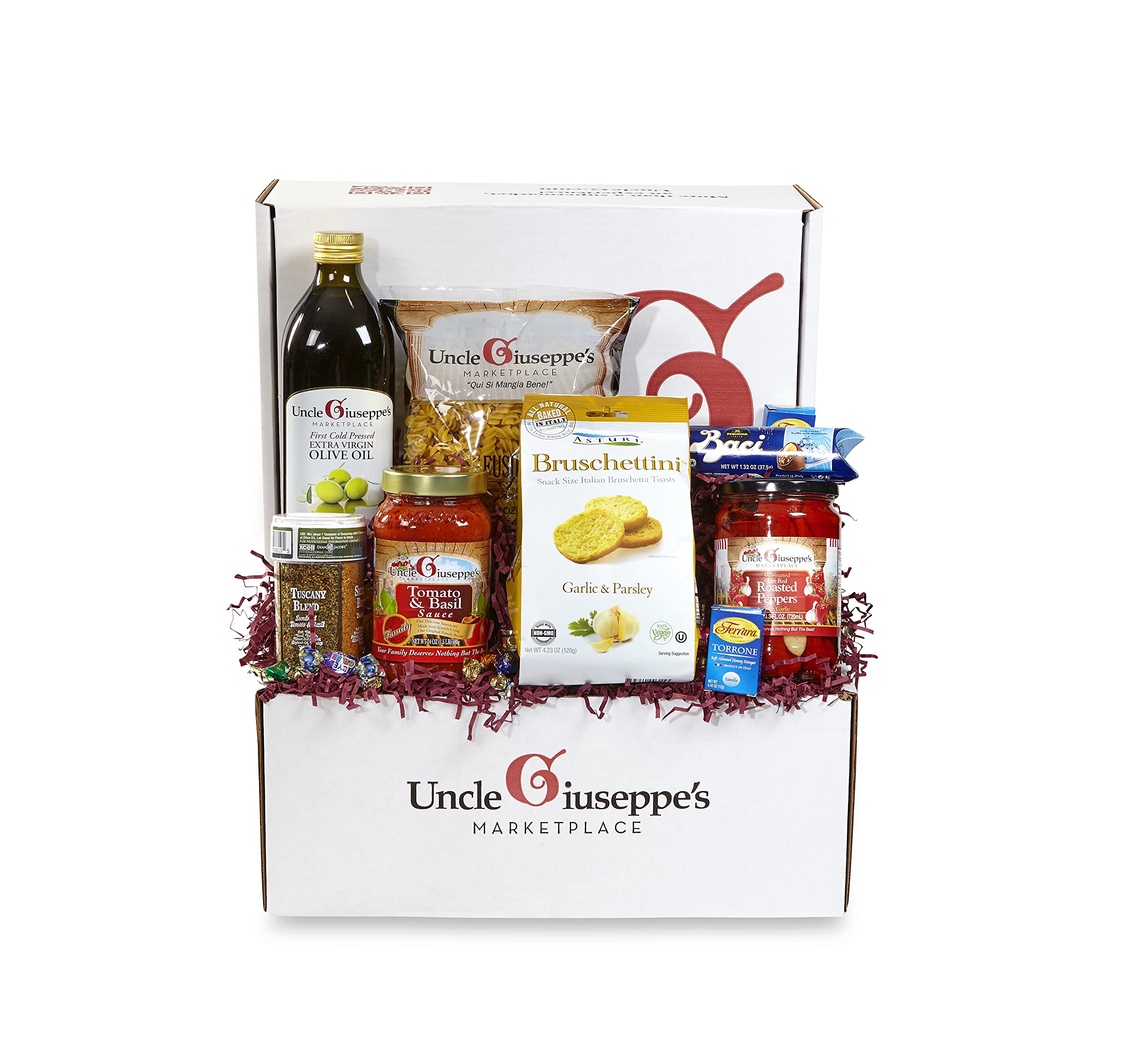 Premium Italian Gourmet Gift Box - Authentic Italian Food & Wine Hamper for Holidays, Birthdays & Corporate Gifting | Perfect for Christmas, Anniversary & Special Occasions