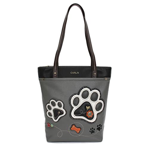 B&w Paw Print - Gray