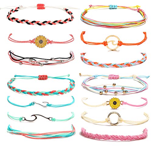 H:Sunflower Bracelets Anklets Set