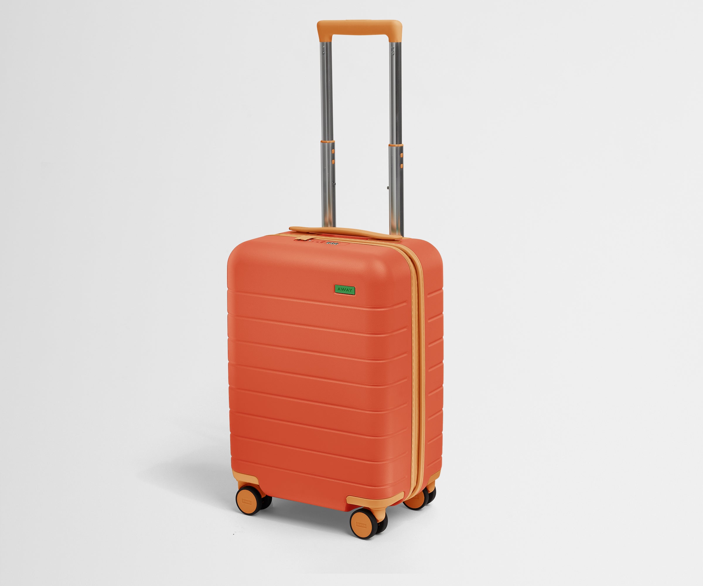 Kids' Poppy Orange Carry-On Luggage - Lightweight & Durable Travel Suitcase for Children - Perfect for Airplane Trips & Family Vacations