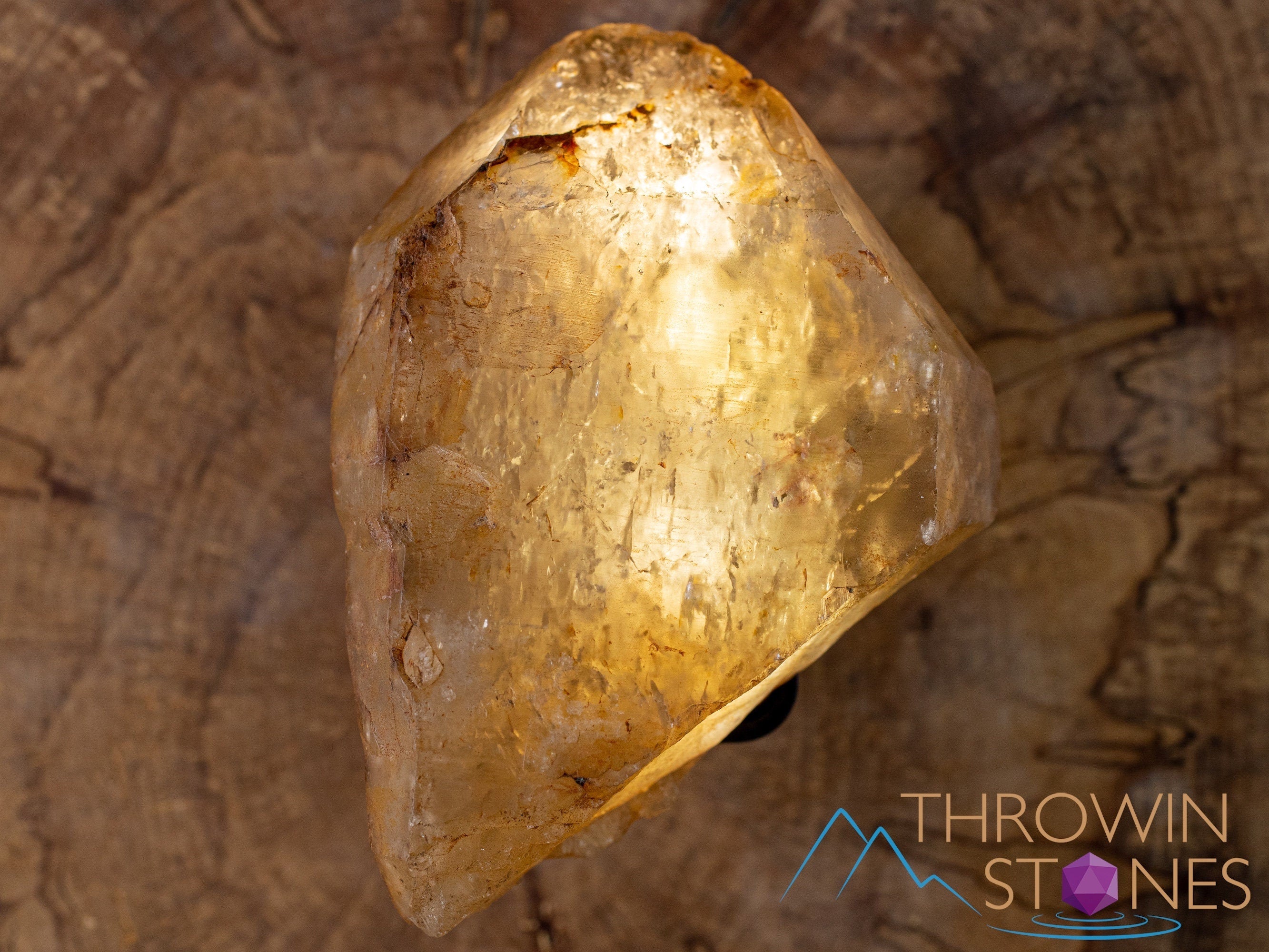 Natural Raw Citrine Crystal Point - Genuine Healing Stone for November Birthstone, Home Decor, Meditation & Energy Healing | Perfect for Jewelry Making, Feng Shui, and Spiritual Gifts