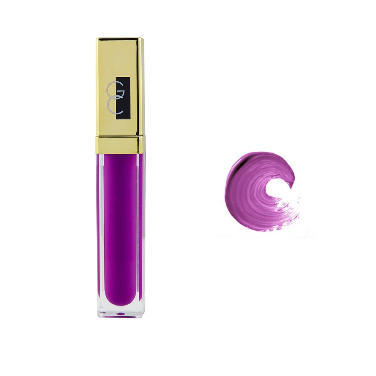 Gerard Cosmetics Wild Orchid Lip Gloss - Super Pigmented Purple Lipstick with LED Light & Mirror, Hydrating Shiny Liquid Lip Color | Cruelty-Free, Made in USA | Perfect for Night Out, Parties & Special Occasions