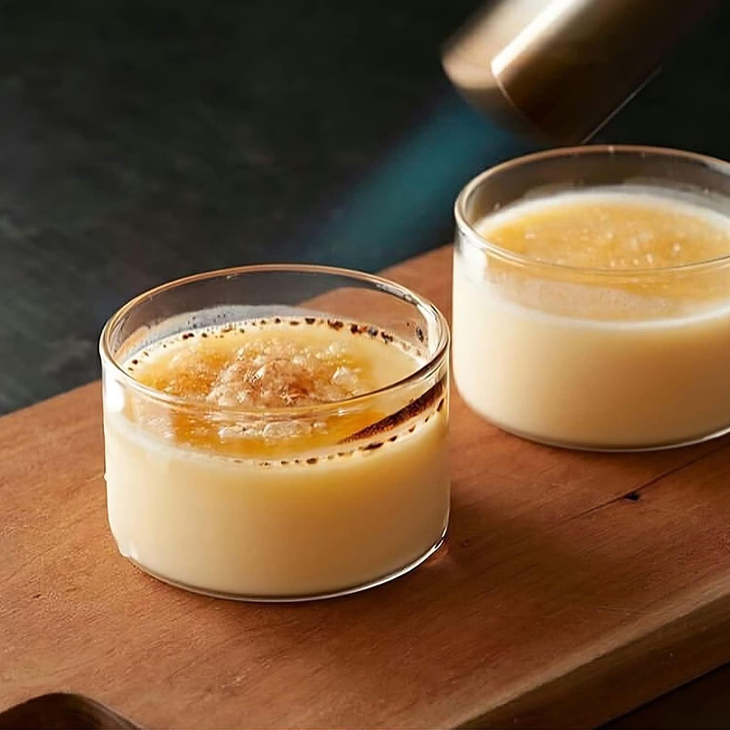 6-Piece Borosilicate Glass Dessert Bowls Set (3.5 Oz) - Oven, Microwave & Dishwasher Safe Mini Ramekins for Baking, Serving Dips, Sauces, Yogurt & Ice Cream - Perfect for Parties, Entertaining & Everyday Kitchen Use