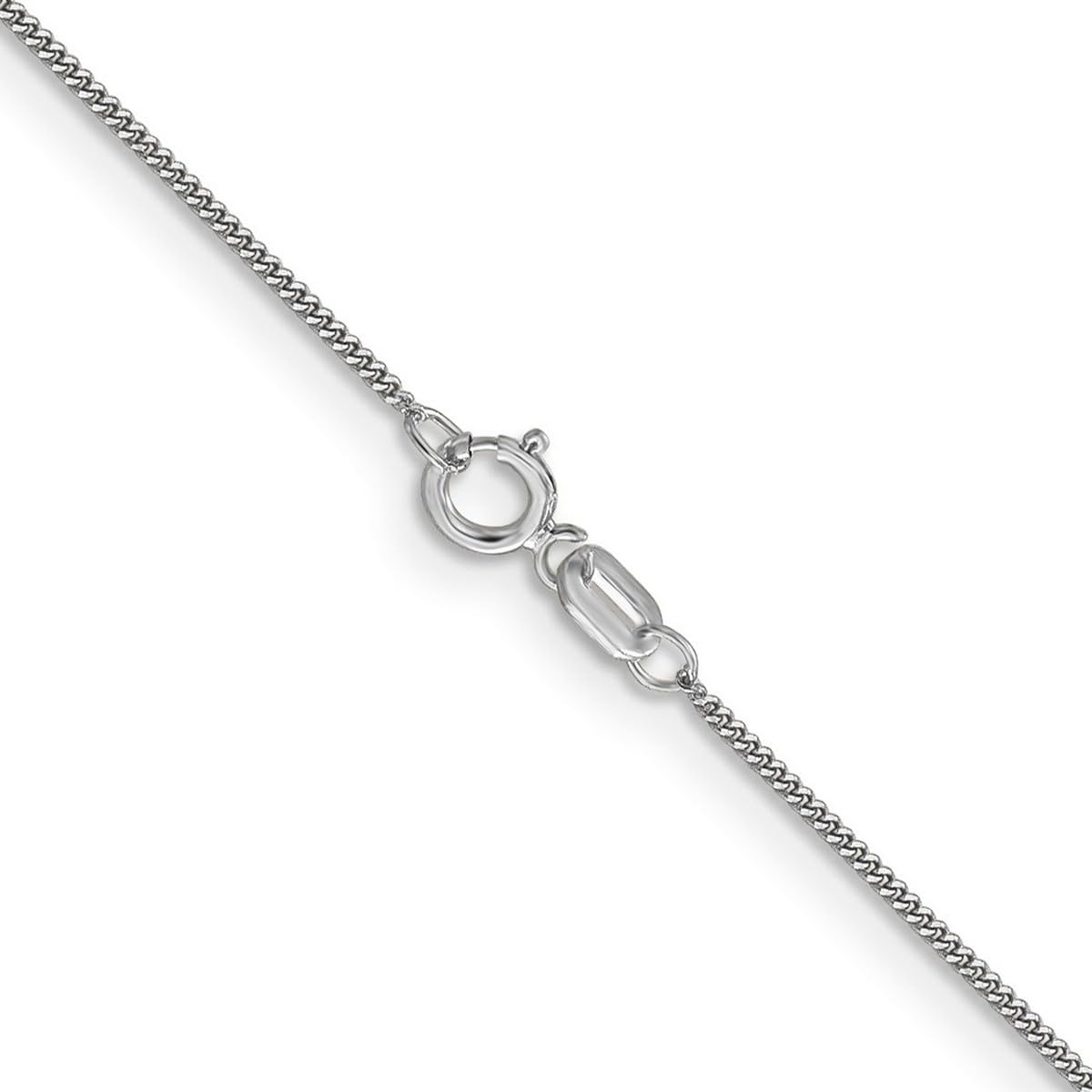 14K White Gold Pendant Chain Necklace for Women & Men - Adjustable Lengths 16-30 Inches | Elegant Layering, Gift Giving & Everyday Wear