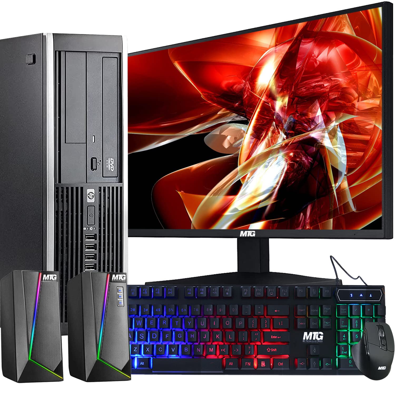 HP Elite Desktop Computer PC - Intel Core i5 3rd Gen 3.1GHz, 8GB RAM, 1TB HDD, 20