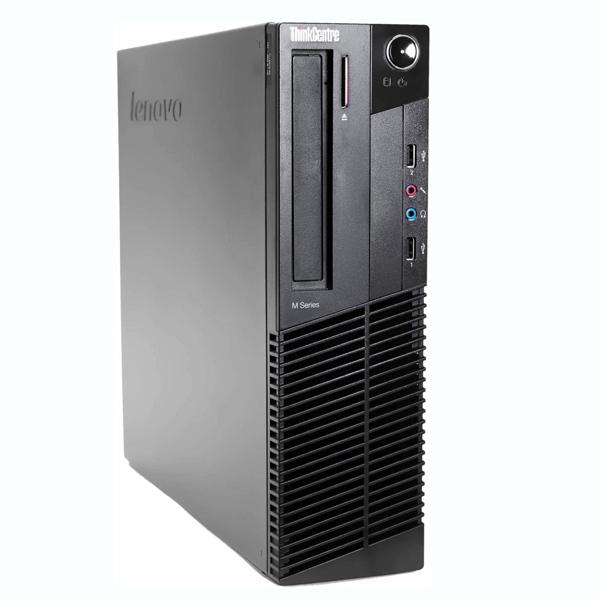Lenovo ThinkCentre M93P Business Desktop PC - Intel Core i5-4570 3.2GHz, 8GB RAM, 240GB SSD, Windows 10 Pro (Certified Refurbished) - Ideal for Office Work, Home Use & Small Business Computing