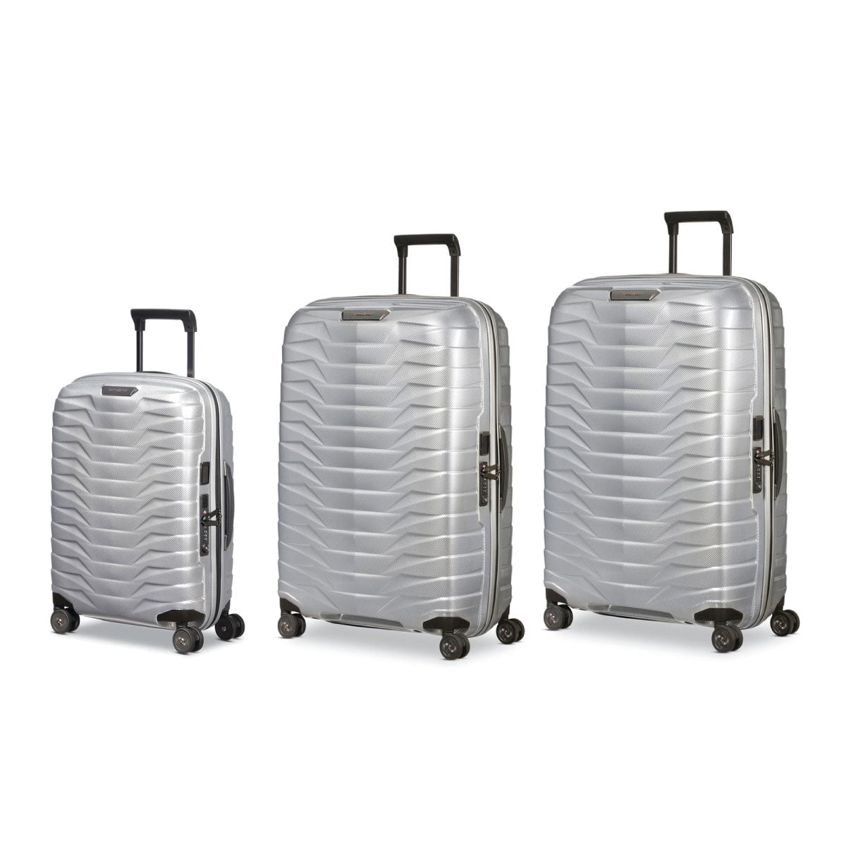 Samsonite Proxis Spinner 3-Piece Luggage Set - Lightweight Expandable Suitcase with Spinner Wheels for Business Travel & Family Vacations