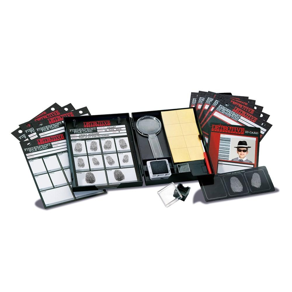 4M Kidzlabs Detective Fingerprint Kit - Fun Science Experiment for Kids, Learn Forensic Science at Home - Perfect for Birthday Gifts & STEM Learning Activities
