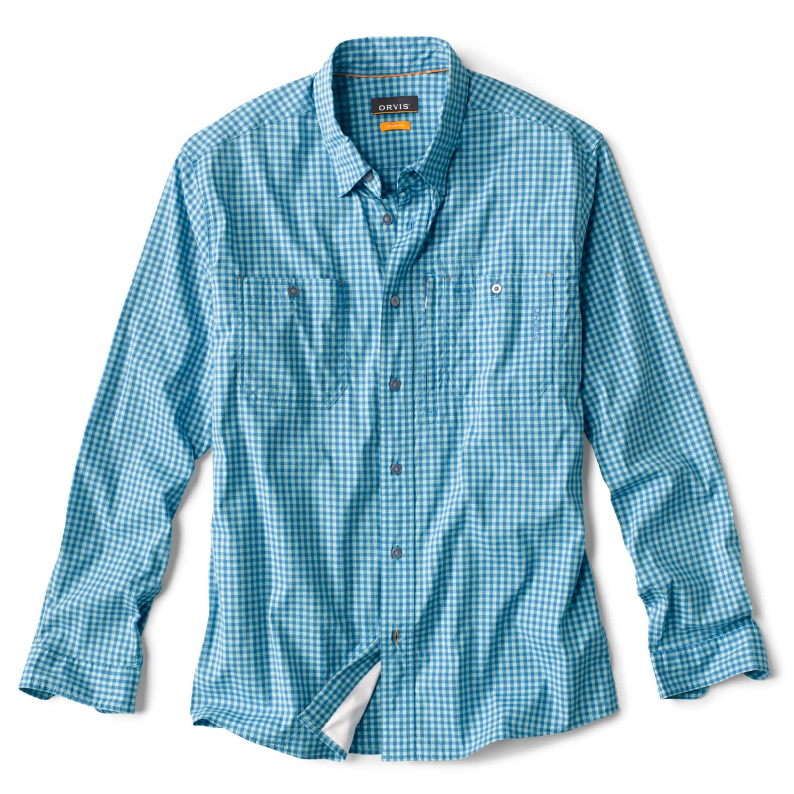 Orvis Men's River Guide Shirt - Quick-Dry Fishing Shirt with UPF 50+ Sun Protection - Perfect for Fly Fishing, Hiking & Outdoor Adventures