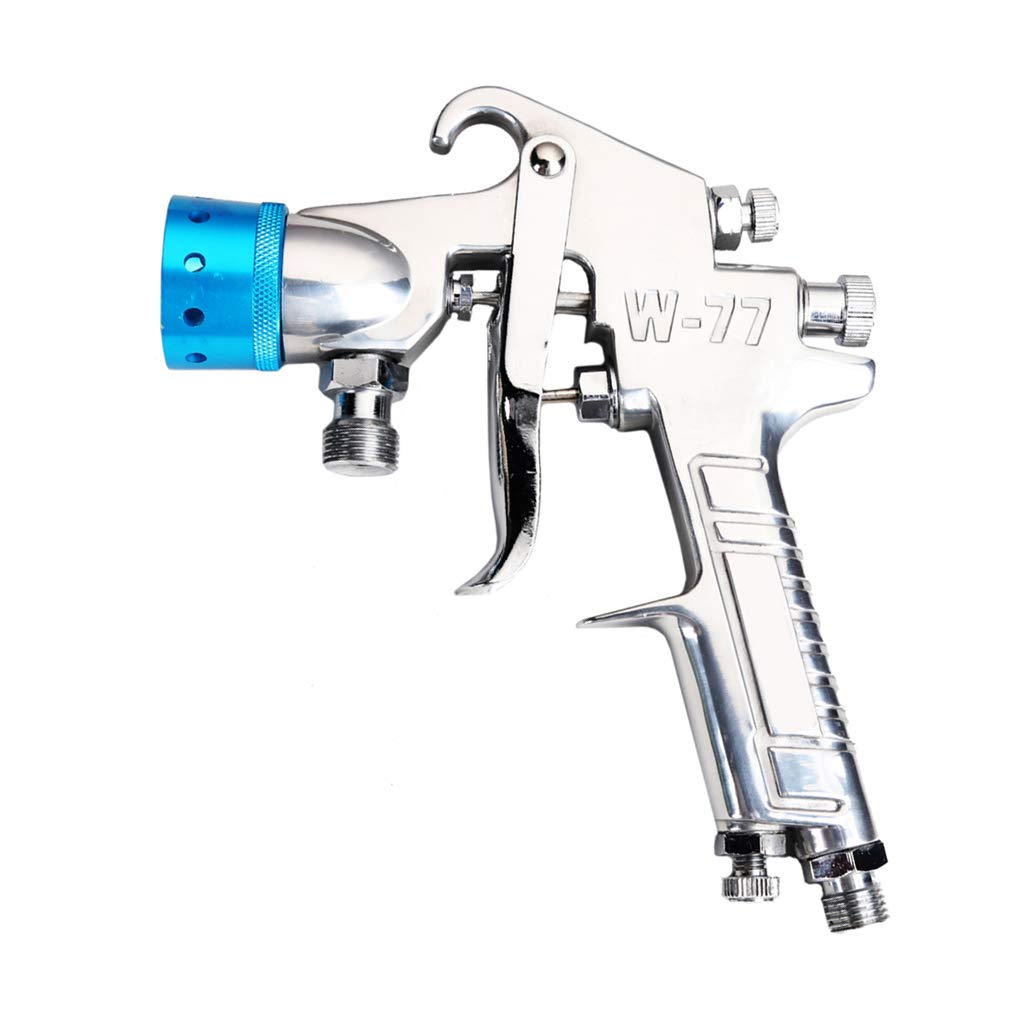 **Pneumatic Pressure Feed Paint Sprayer - 2.5mm Air Spray Gun for Wall Painting & Prime Coat - Perfect for Home DIY, Furniture Refinishing, and Automotive Touch-Ups**