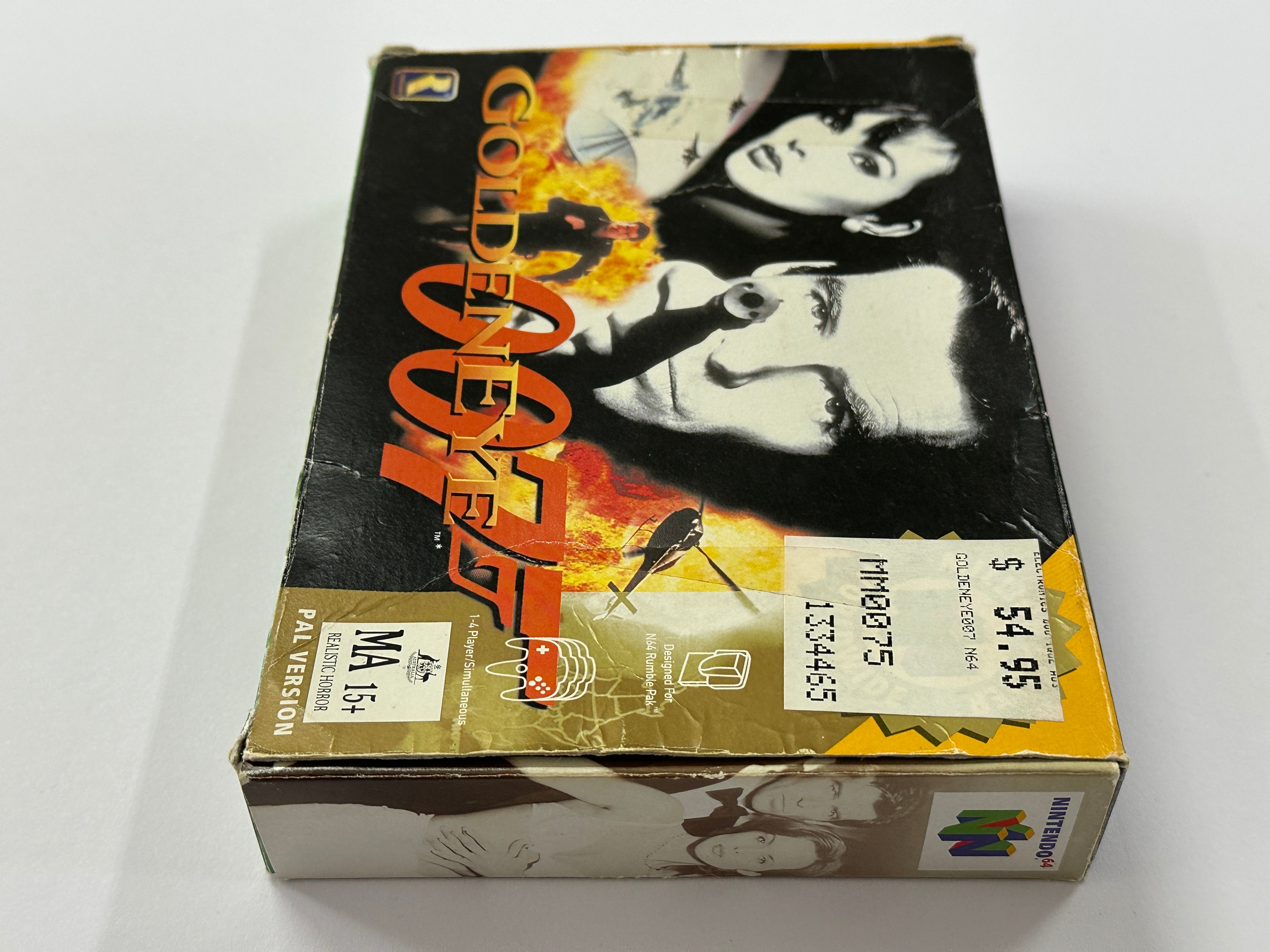 Goldeneye 007 Nintendo 64 Complete In Box - Retro Video Game for N64 Console | Perfect for Collectors & 90s Gaming Nostalgia