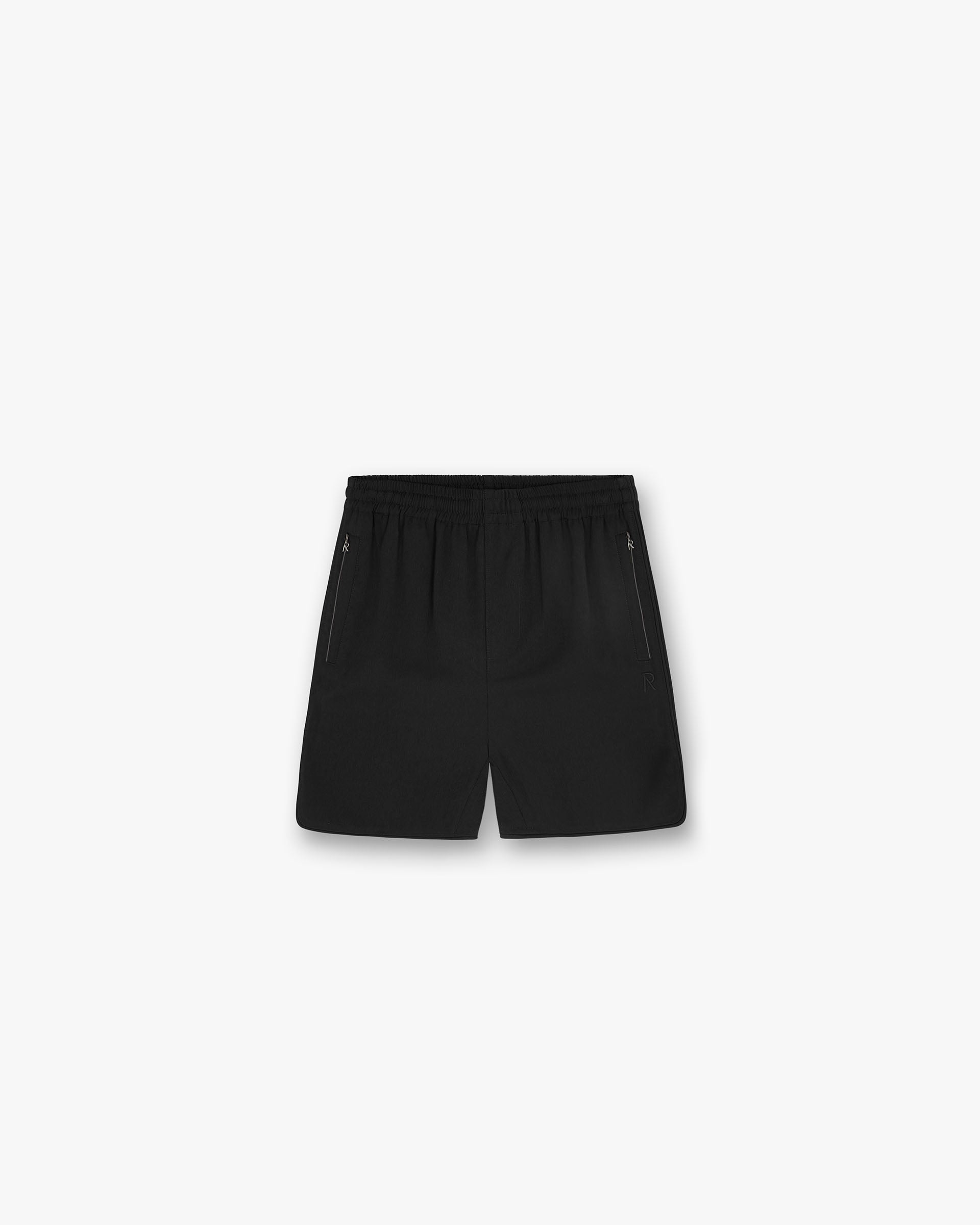 Piped Track Shorts for Men - Jet Black | Comfortable Running & Gym Shorts for Workouts & Training